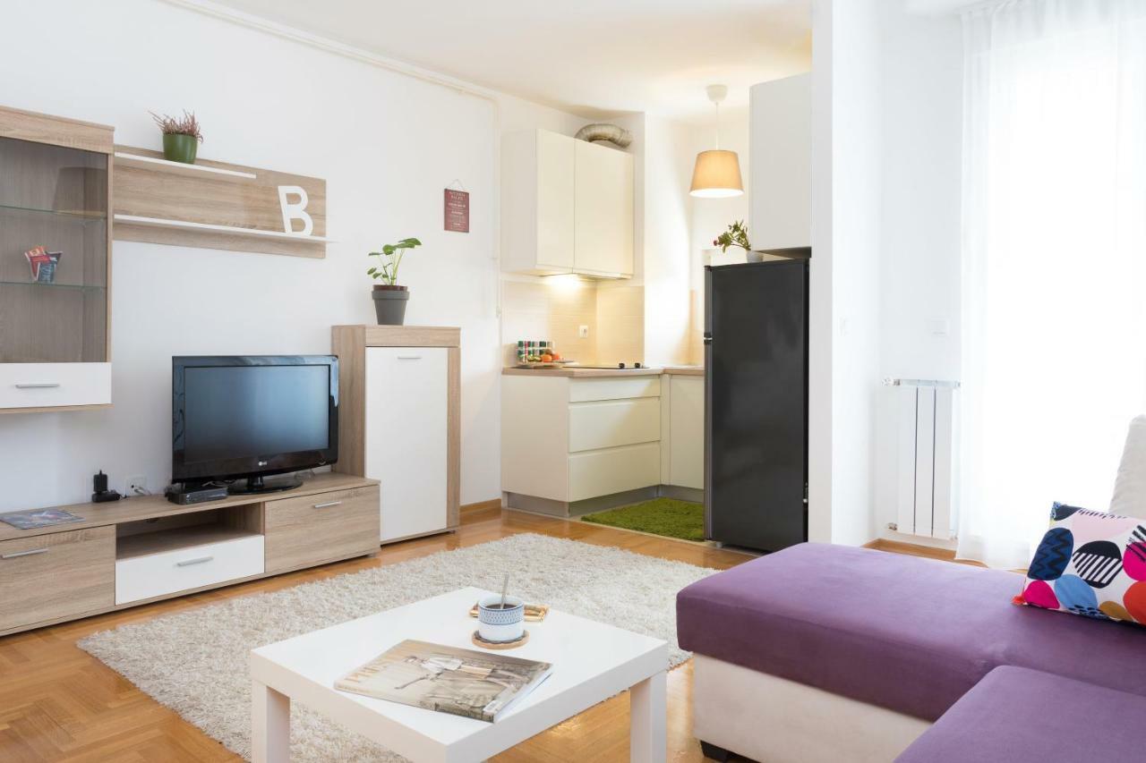 Cute And Sunny Studio In Zagreb With Balcony & Free Parking Kültér fotó