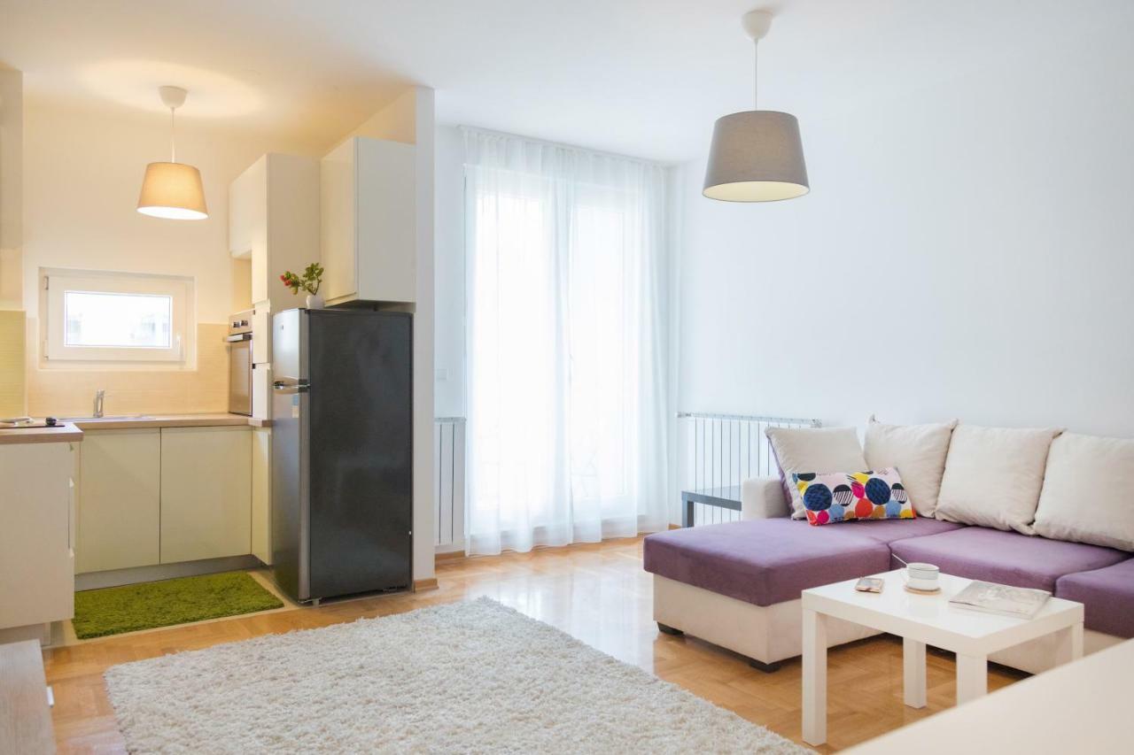 Cute And Sunny Studio In Zagreb With Balcony & Free Parking Kültér fotó