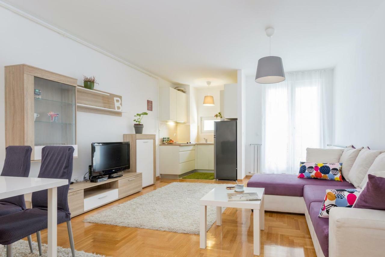 Cute And Sunny Studio In Zagreb With Balcony & Free Parking Kültér fotó